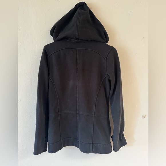 Hurley woman’s black small jacket with detachable hood - Picture 6 of 11